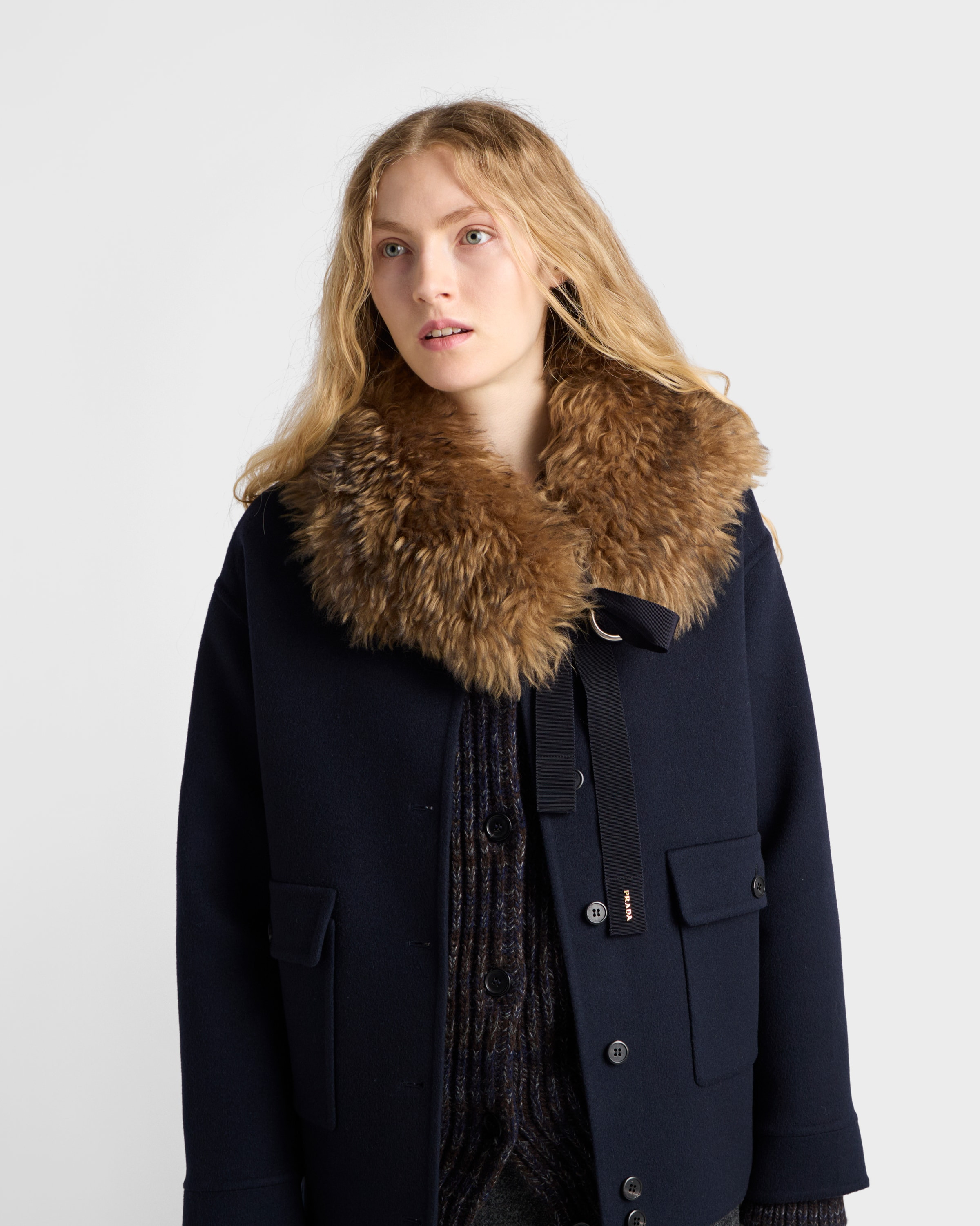 Double cashwool jacket - 3