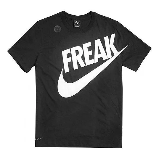 Nike Giannis Dri-Fit Tee Alphabet Basketball T-Shirt 'Black' BV8266-010 - 1