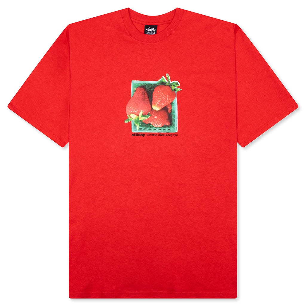 BERRIES TEE - CAYENNE - 1
