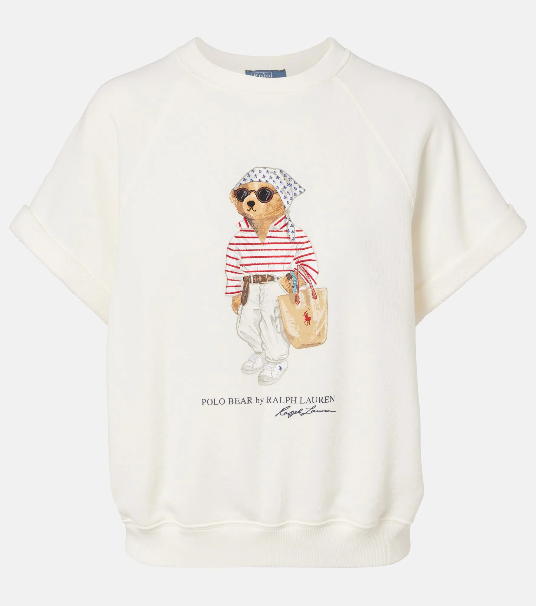 Polo Bear cotton-blend top - 1