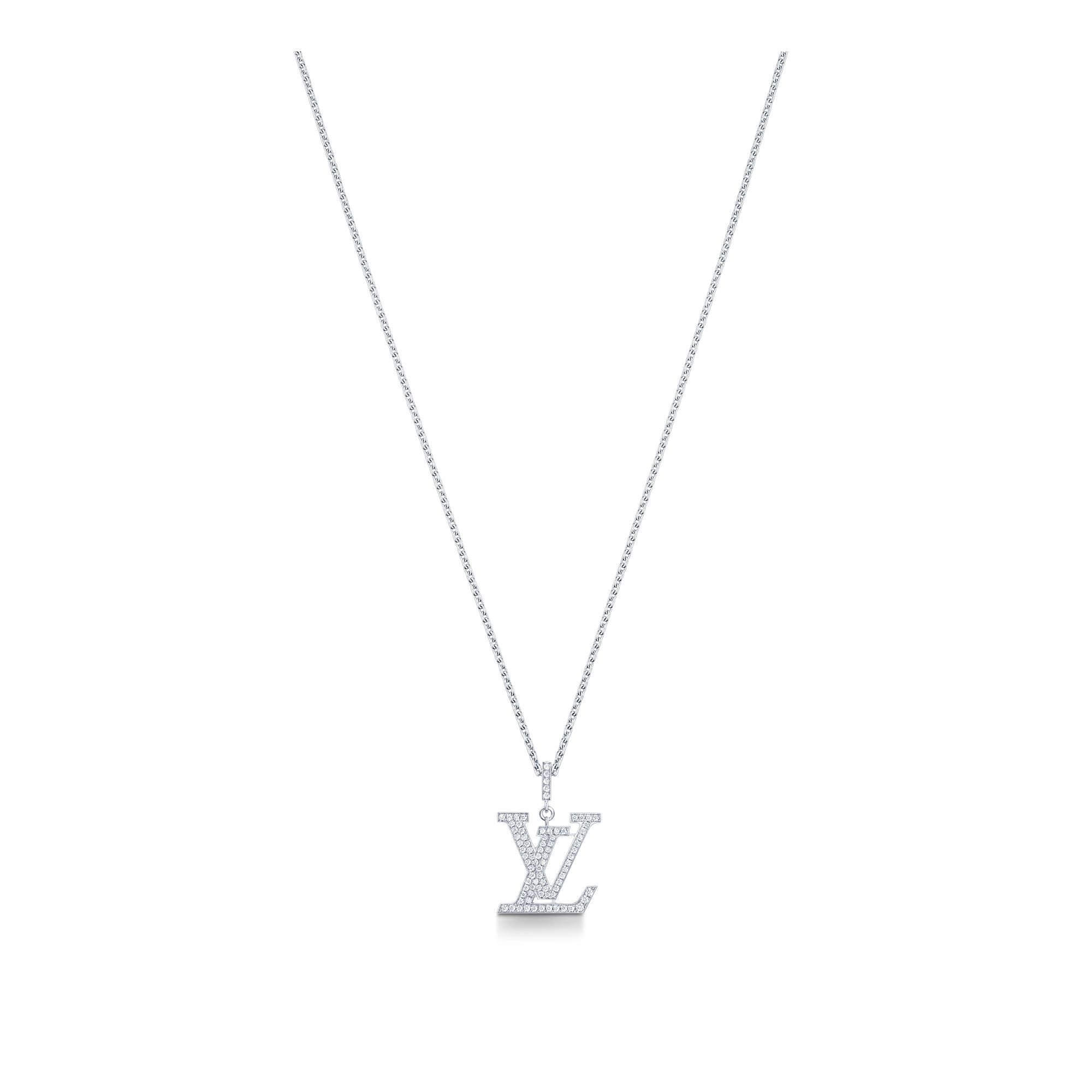 LV Idylle Blossom Pendant, White Gold And Diamonds - 1