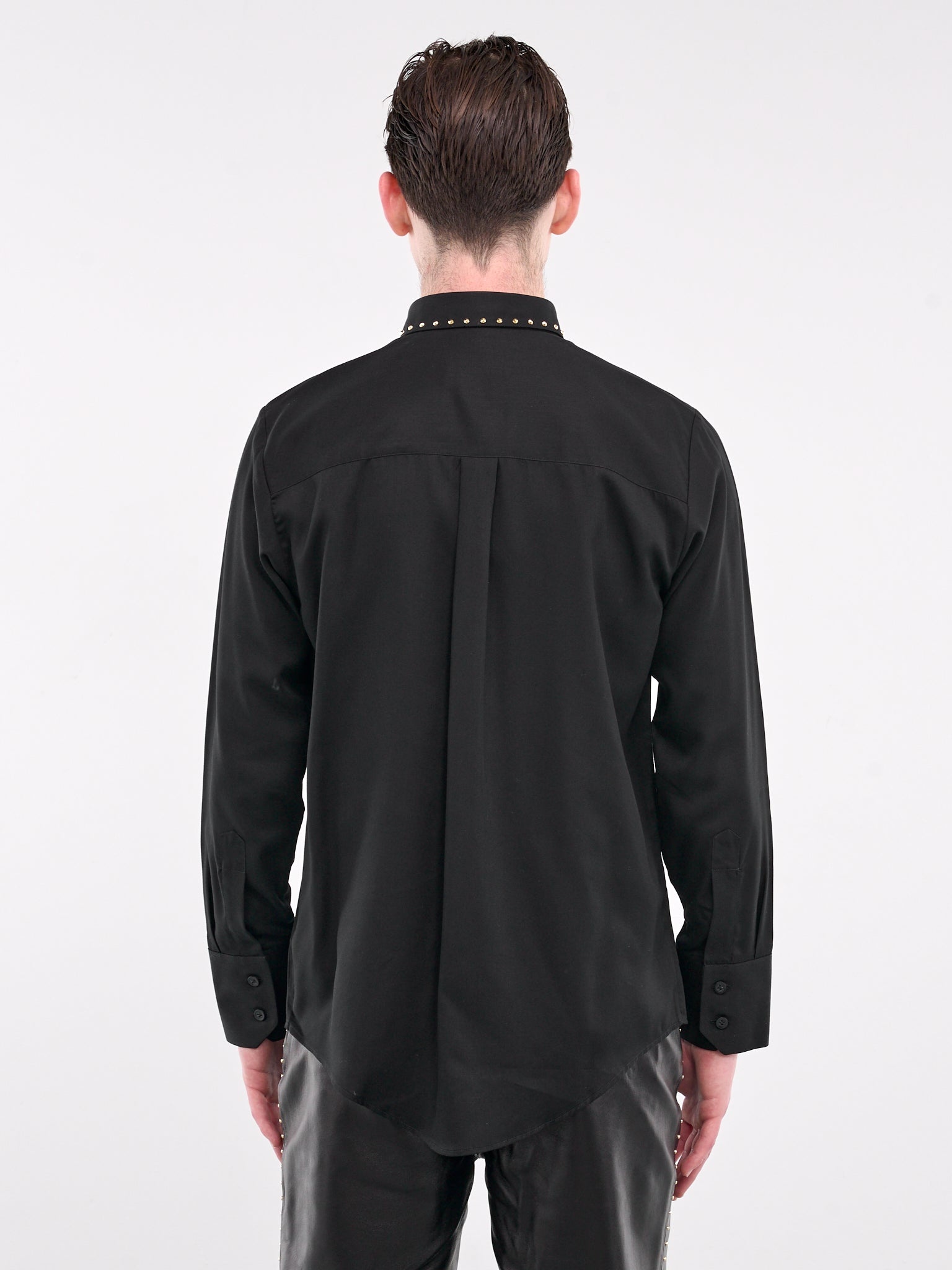 ERNEST W. BAKER Gold Studded Shirt | hlorenzo | REVERSIBLE