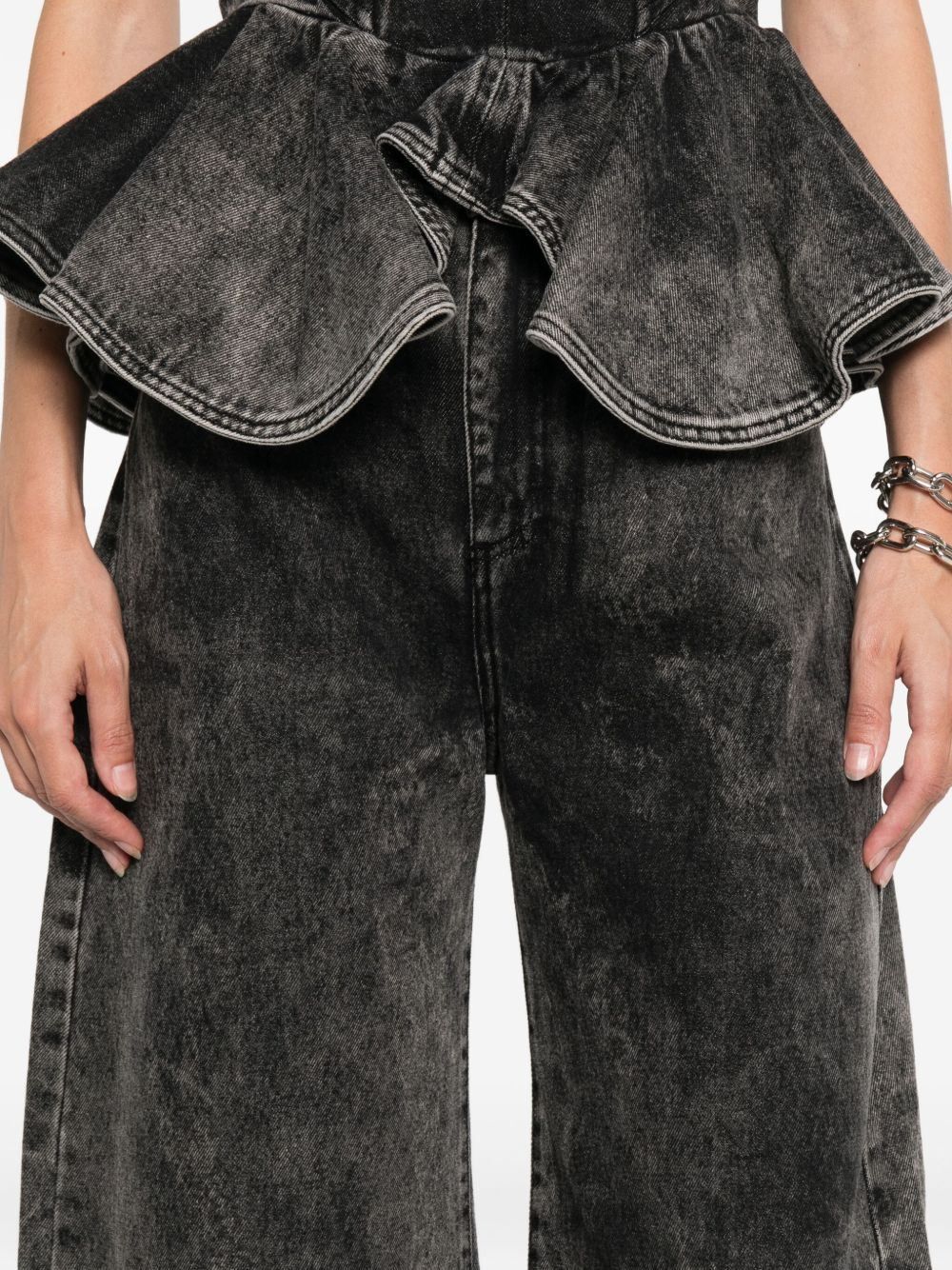 high-waisted boyfriend jeans - 5