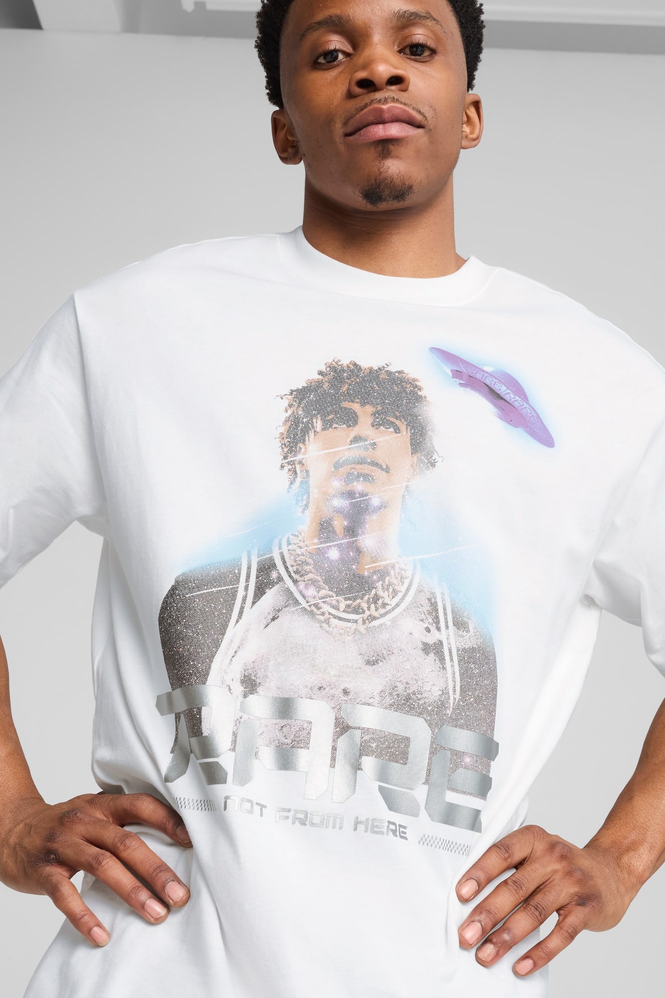 PUMA x LAMELO BALL Alien Skin Men's Basketball Tee - 4