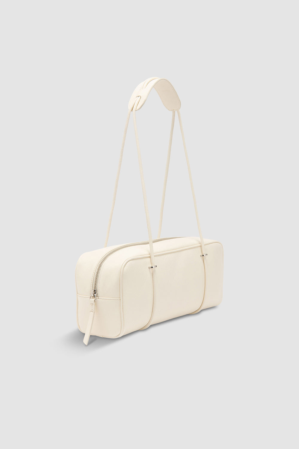 Kimberly Limewash Washed Leather Shoulder Bag - 2
