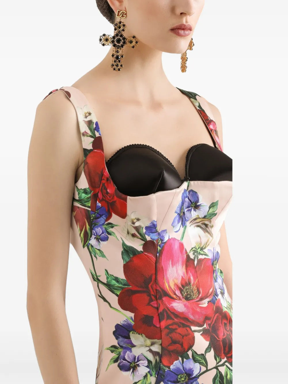 Dolce & Gabbana Women Floral Midi Dress - 5