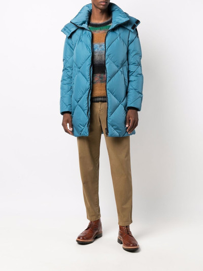 Herno padded hooded down jacket outlook