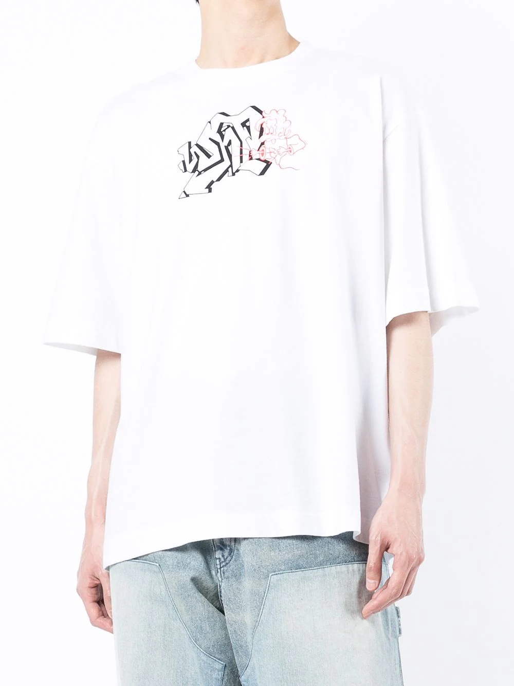 graphic-print T-shirt - 4