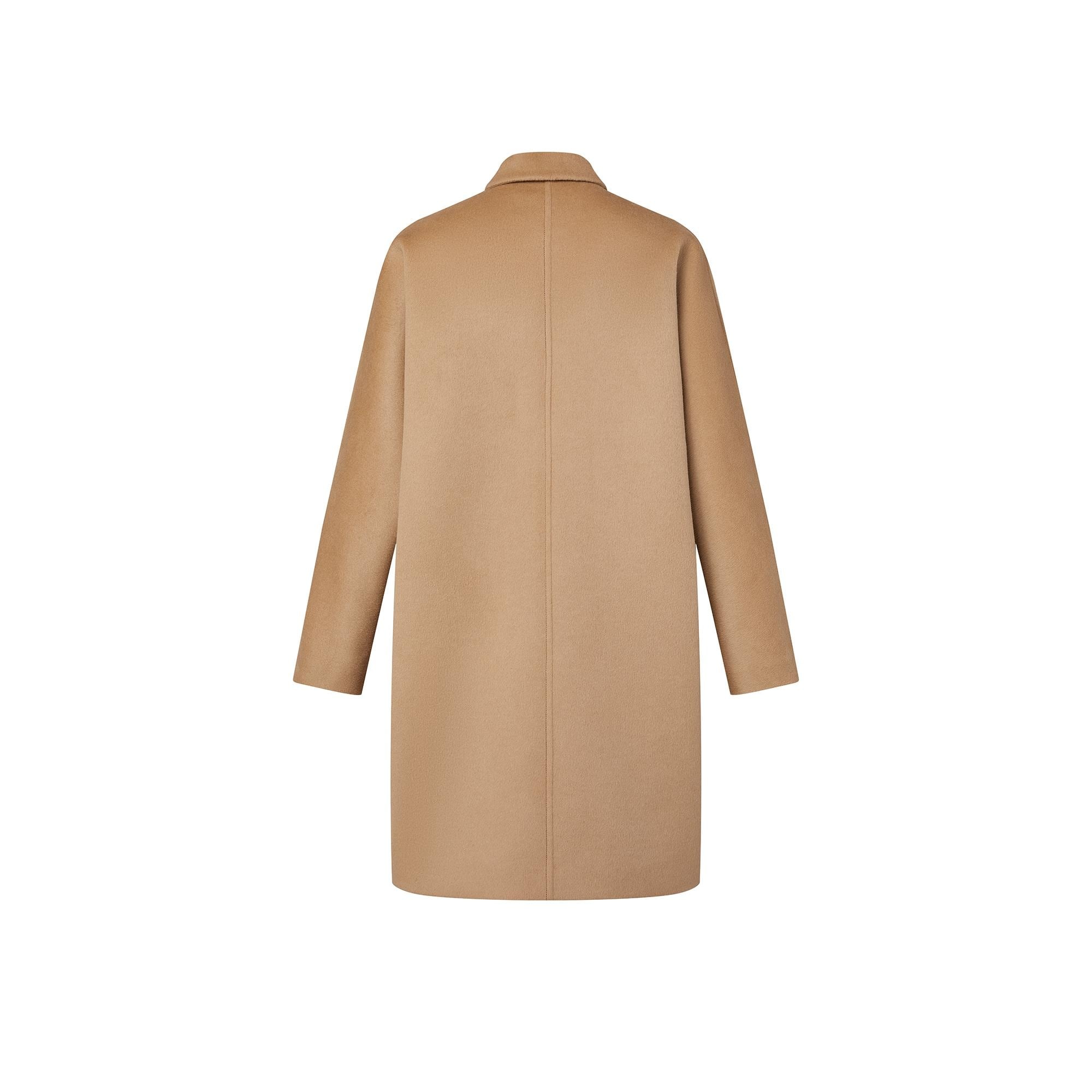 Double Ring Cocoon Coat - 3