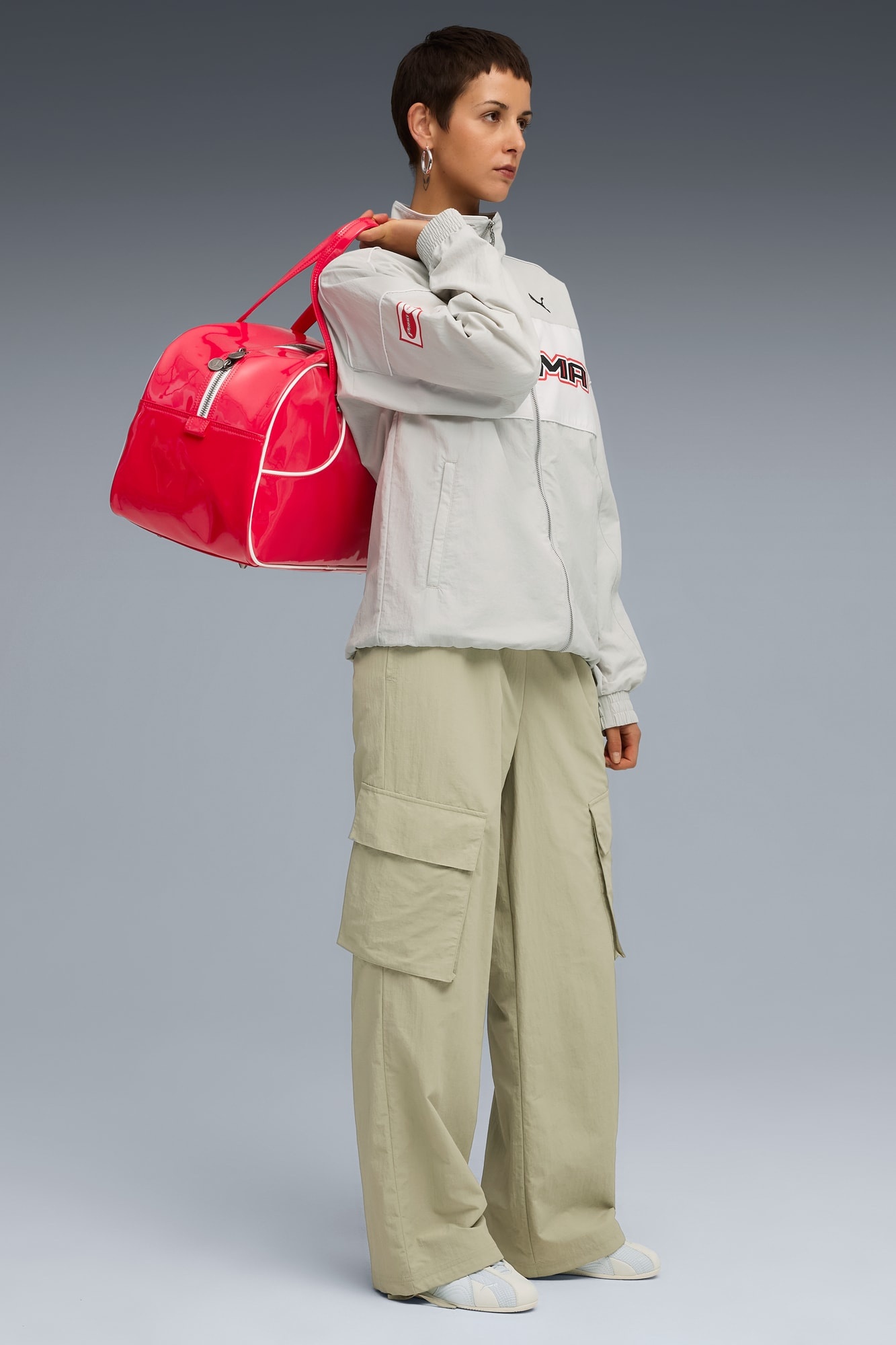 Wardrobe Essentials Women's Relaxed Woven Cargo Pants - 5