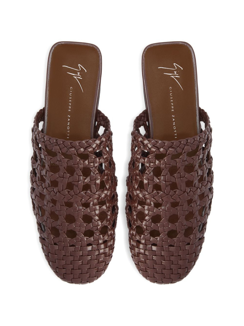 hand-woven cage slipper 3