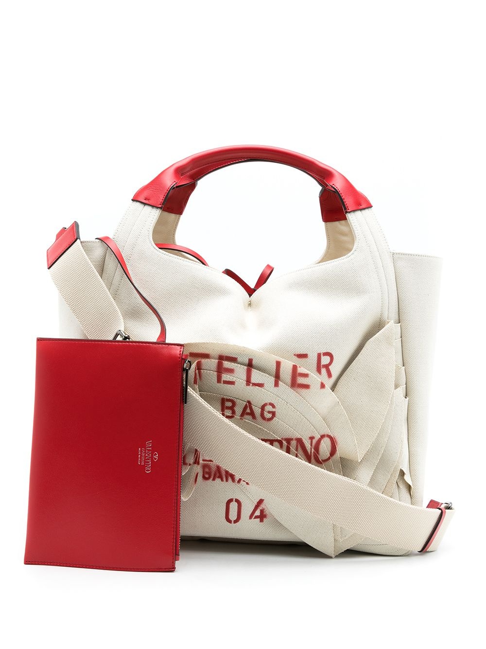 Atelier 04 logo tote bag - 6