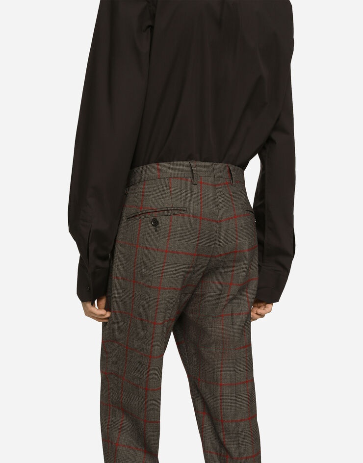 Double-breasted glen plaid Sicilia-fit suit - 7