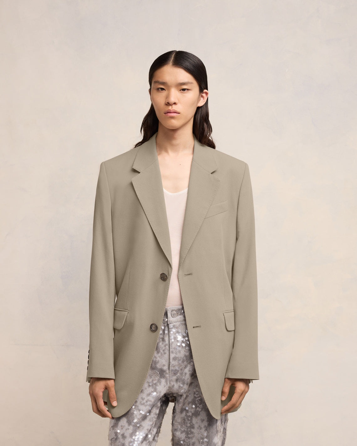 OVERSIZE TWO BUTTONS JACKET - 3