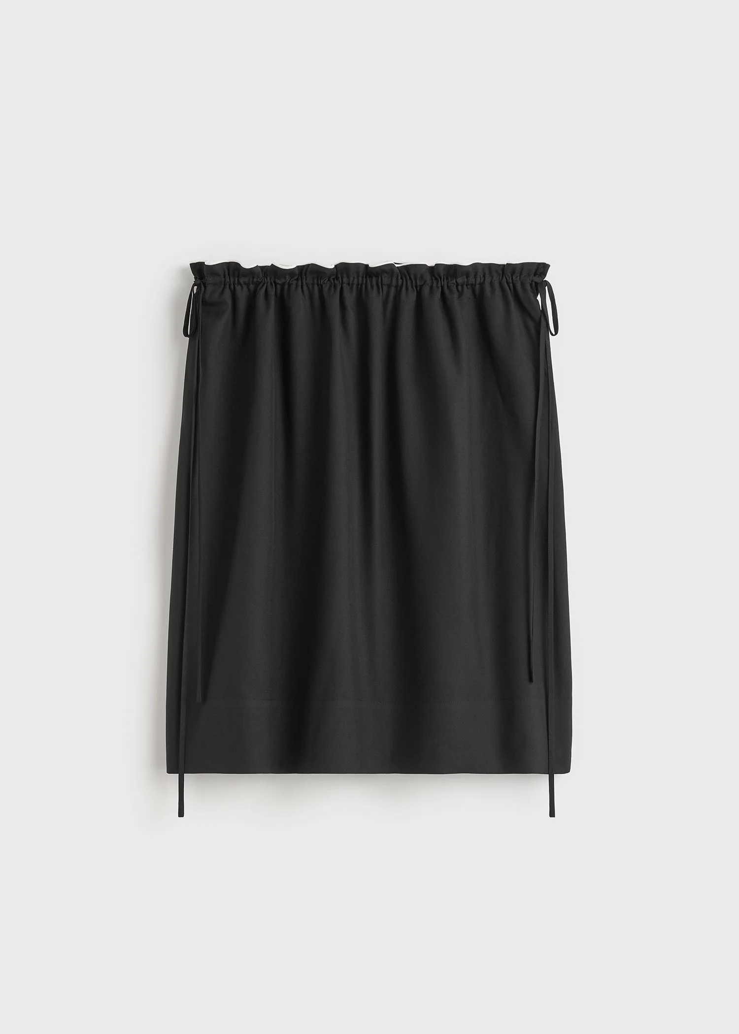 Silk pj skirt black - 1
