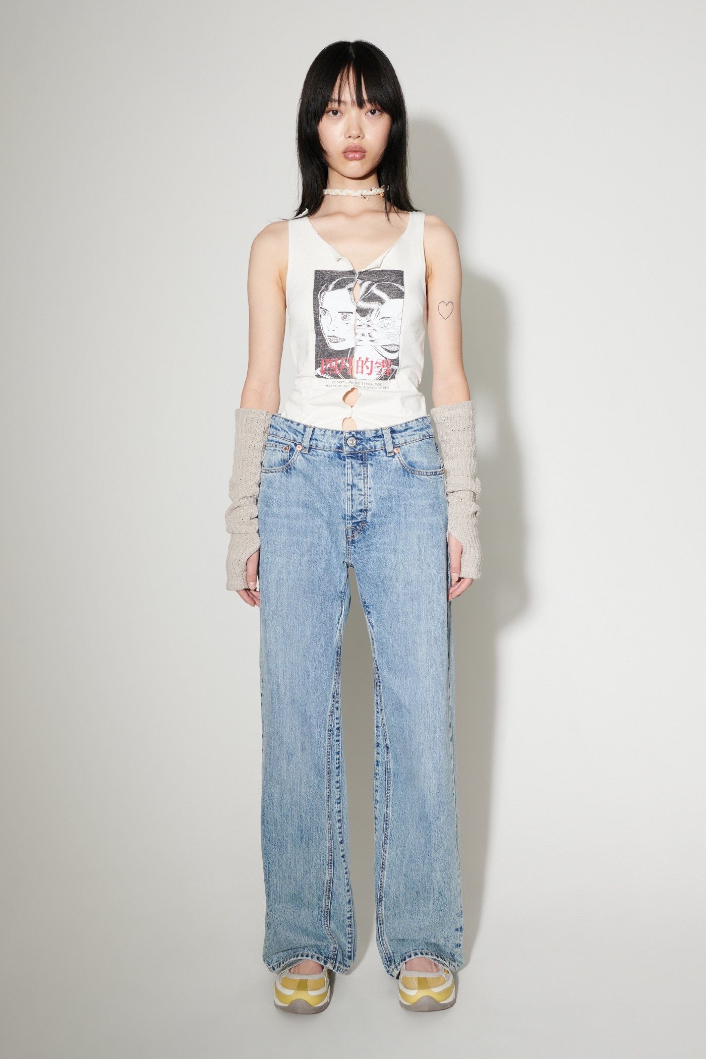 Treble Cut Shadow Wash Denim - 3