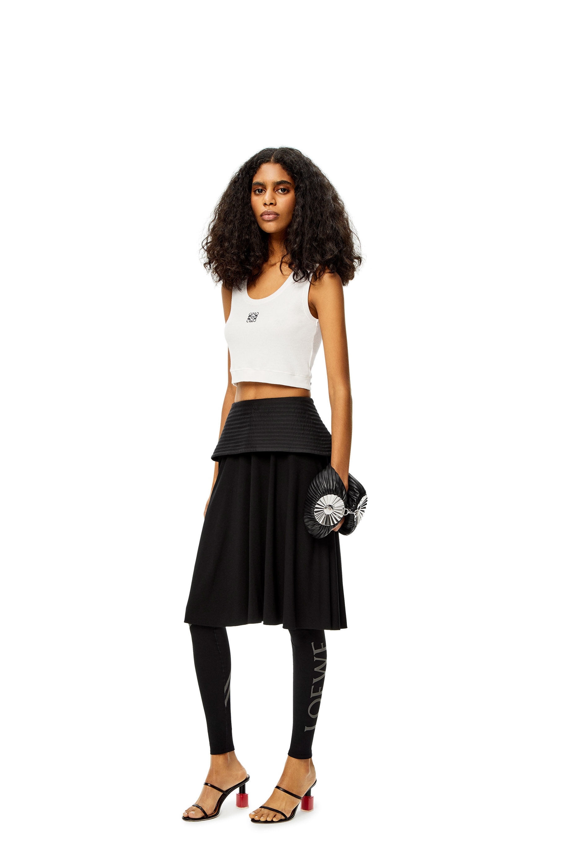Peplum skirt in viscose - 2