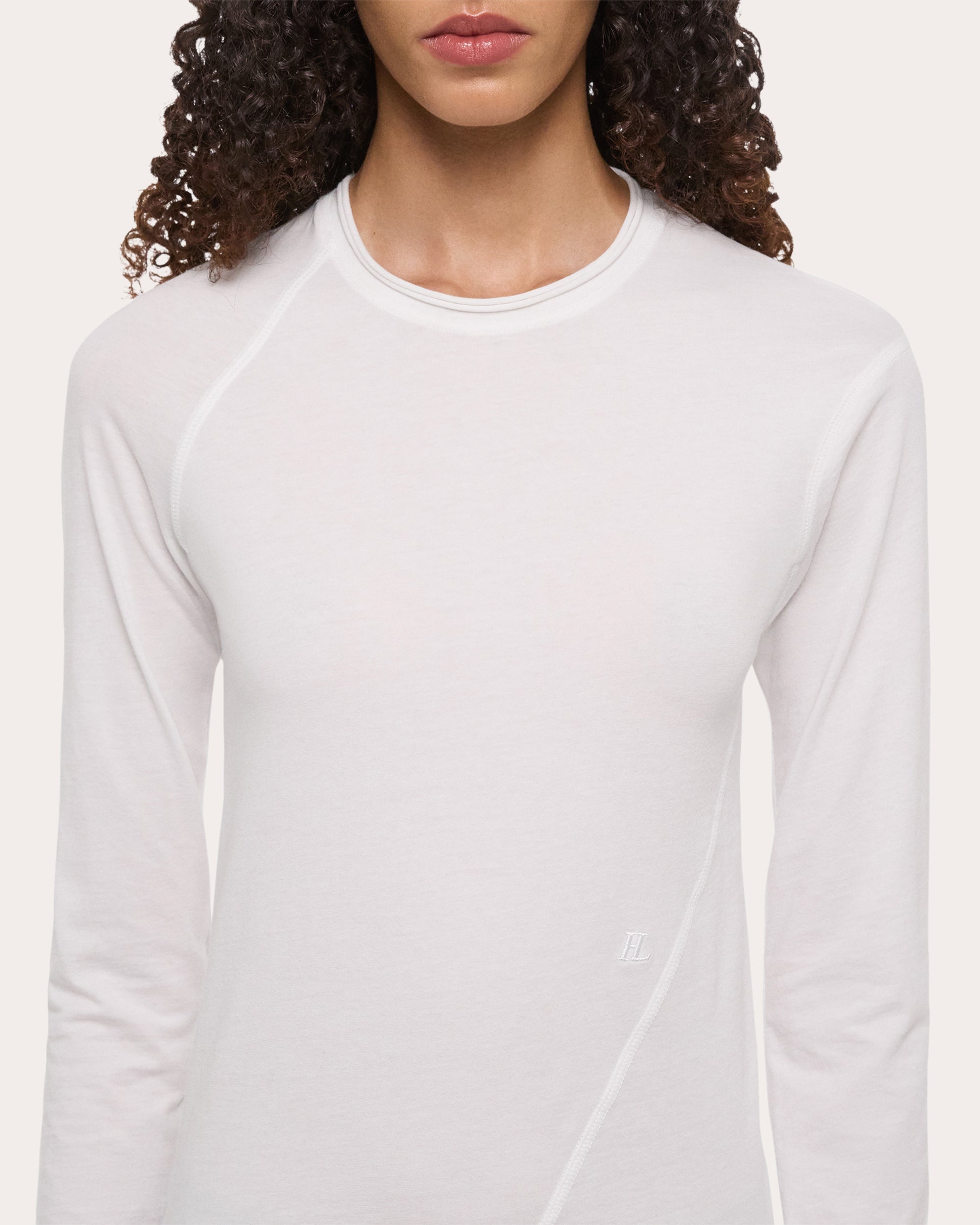 Jersey Twisted Crop Long-Sleeve Tee - 4