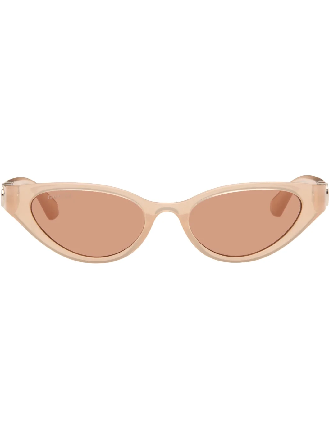 Pink Emblem Cat Eye Sunglasses - 1