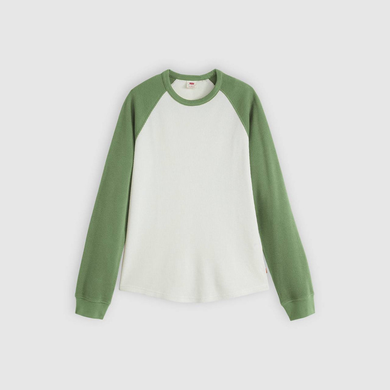 THERMAL RAGLAN CREWNECK T-SHIRT 1