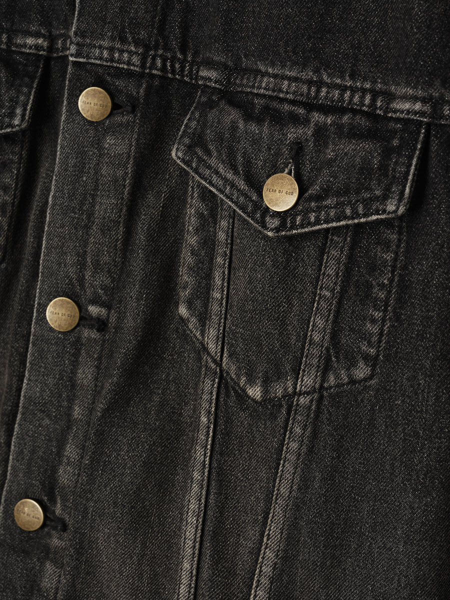 Denim Trucker Jacket - 7