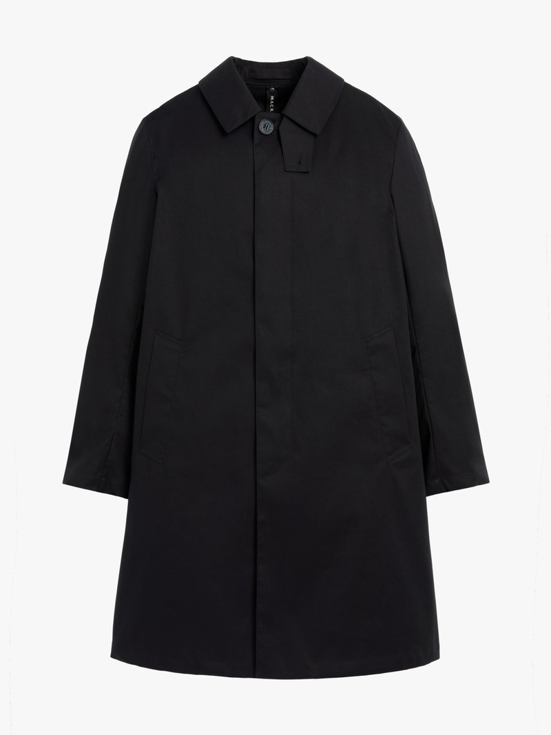 MANCHESTER BLACK RAINTEC COTTON 3/4 COAT | GMC-107 1