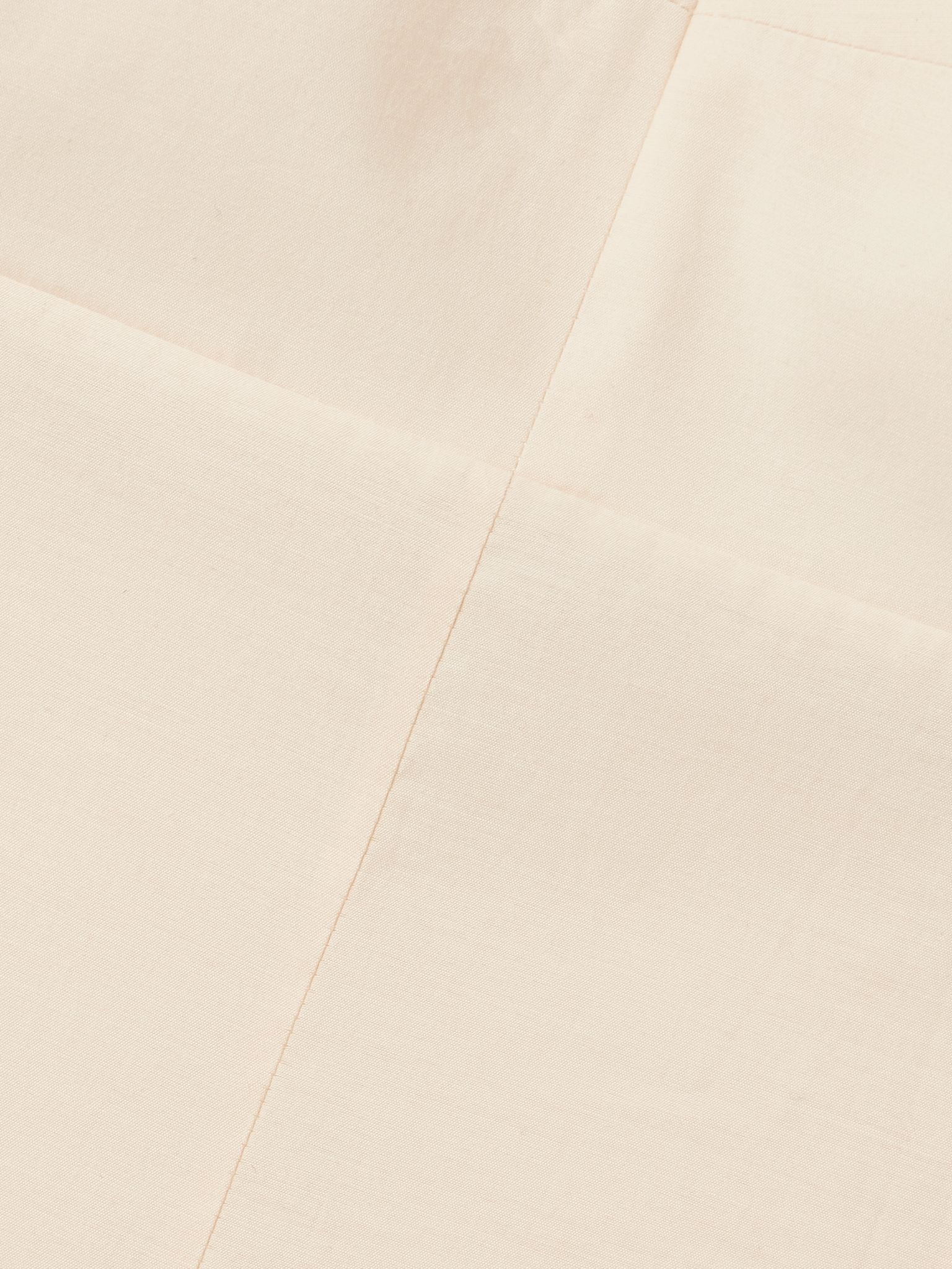 Isabella cotton-canvas midi dress Cream - 4