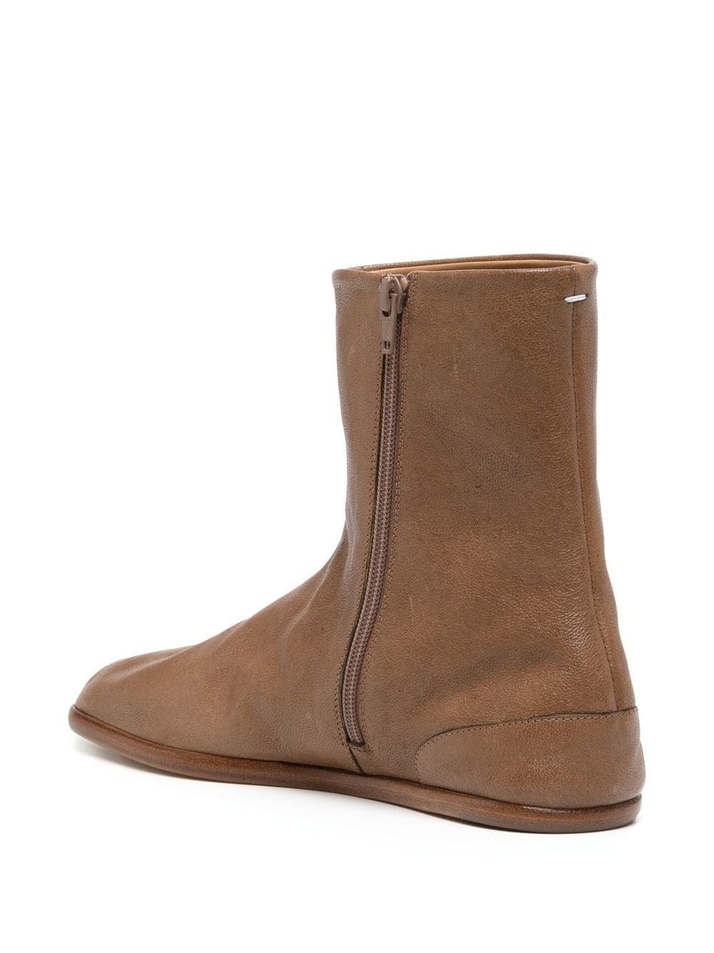 Maison Margiela Brown Tabi Boots