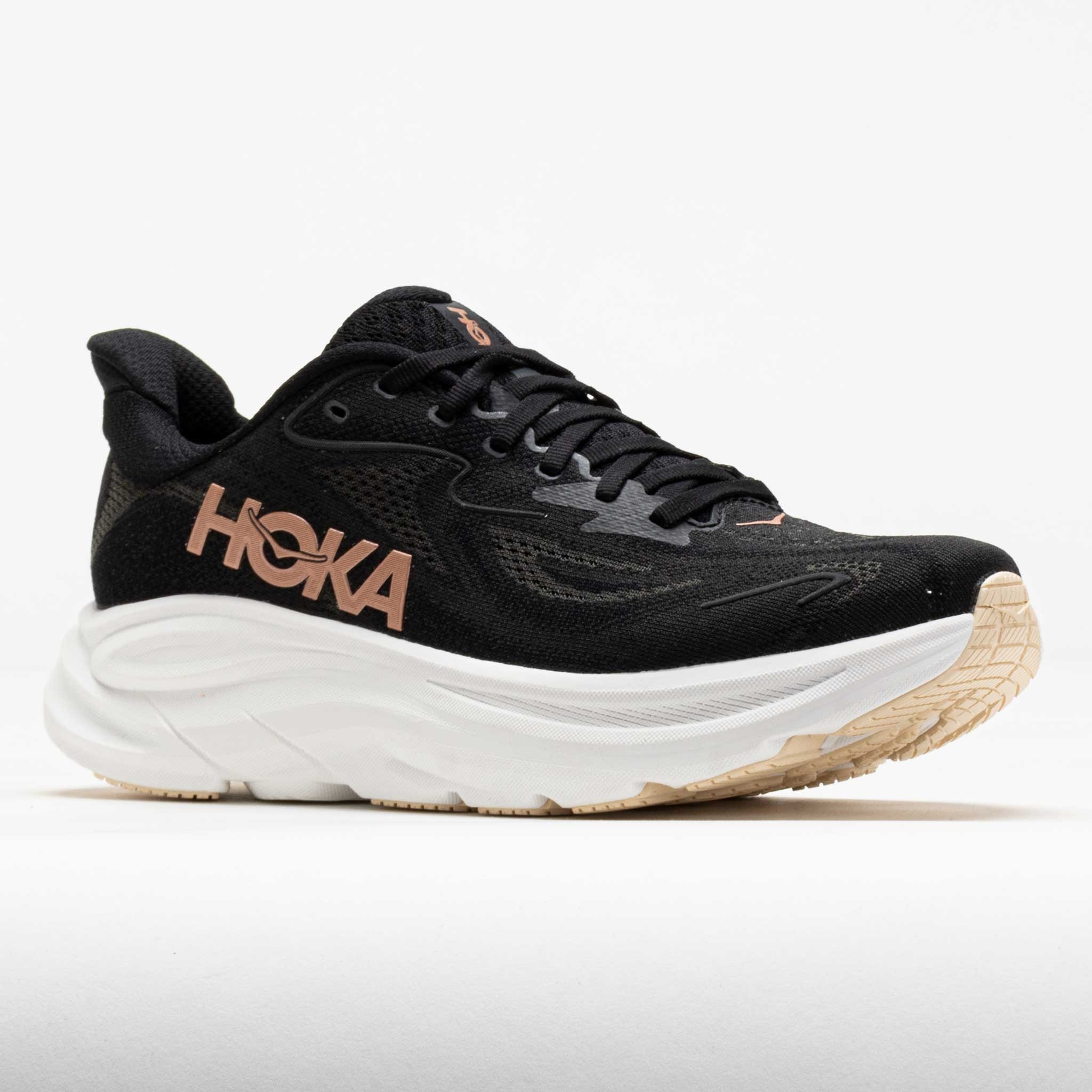 HOKA Clifton 10 Women's Black/Rose Gold - 5