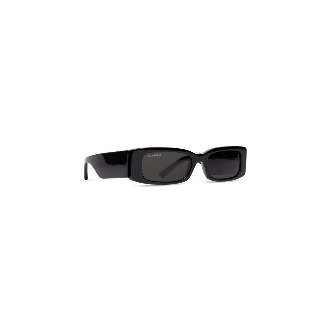 Max Rectangle Sunglasses in Black - 2