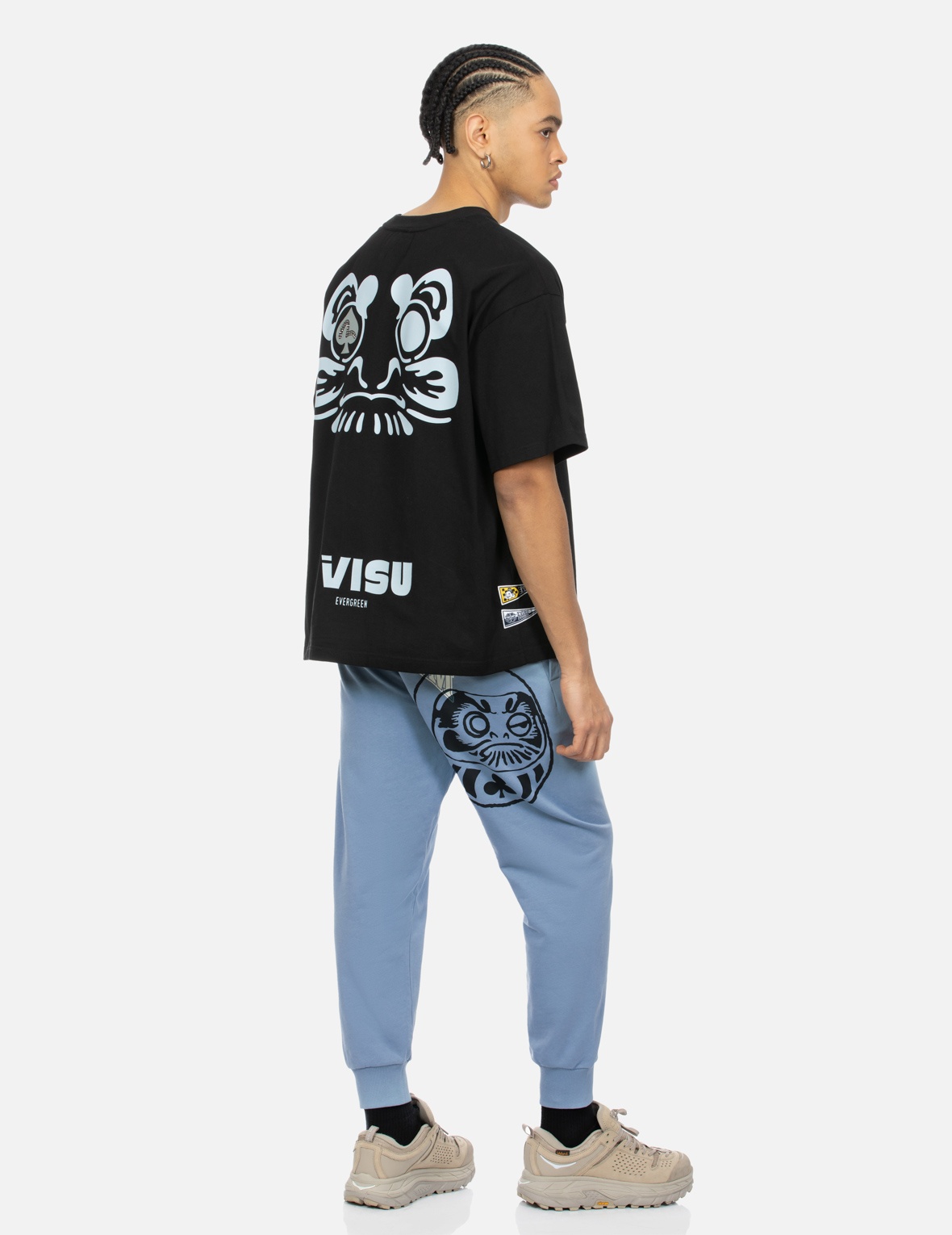 DARUMA PRINT REGULAR FIT SWEATPANTS - 3