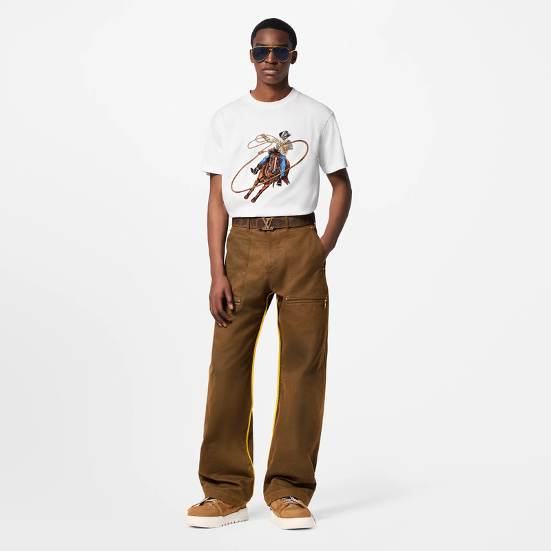 Louis Vuitton Workwear Cotton Chino Pants outlook