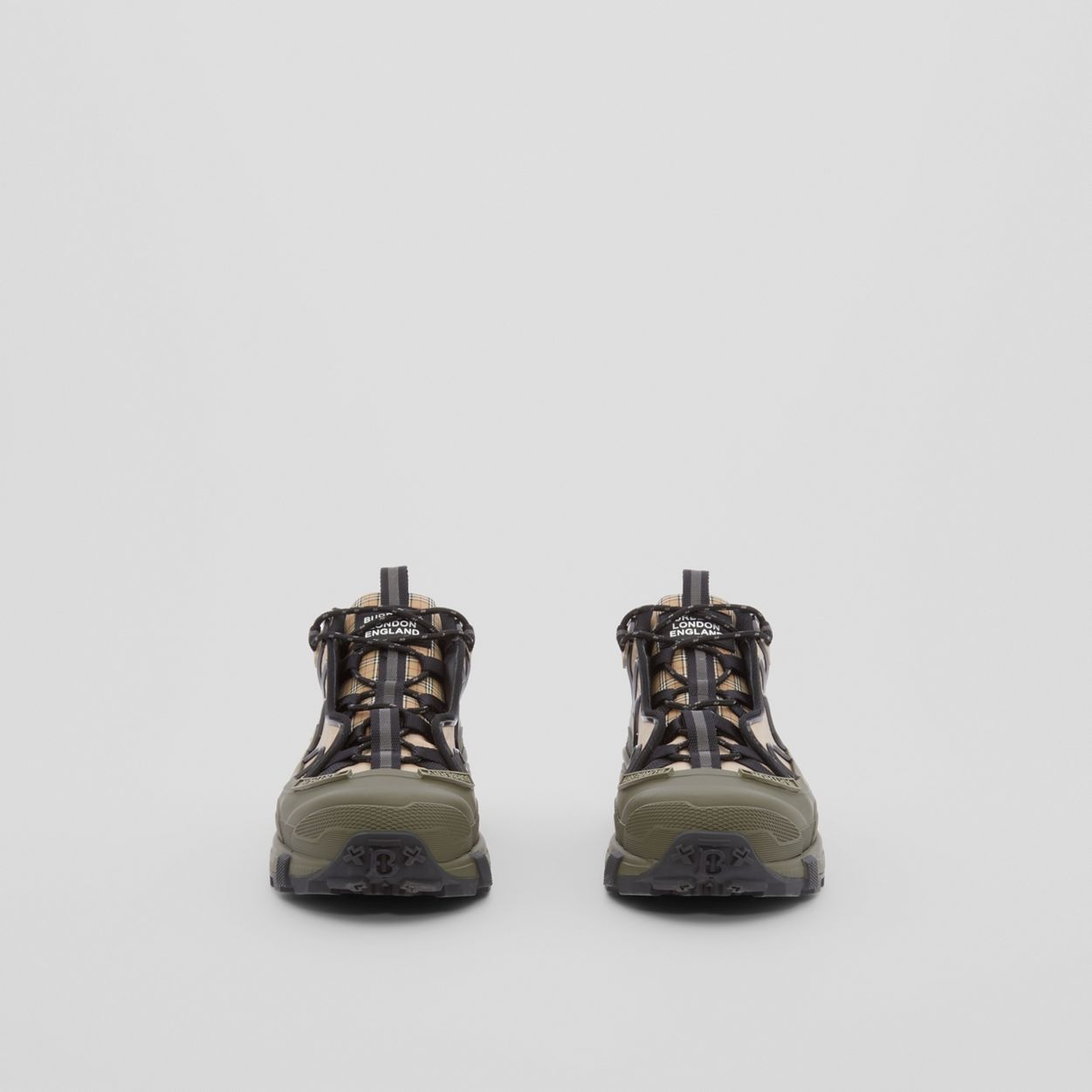 Technical and Check Arthur Sneakers - 4