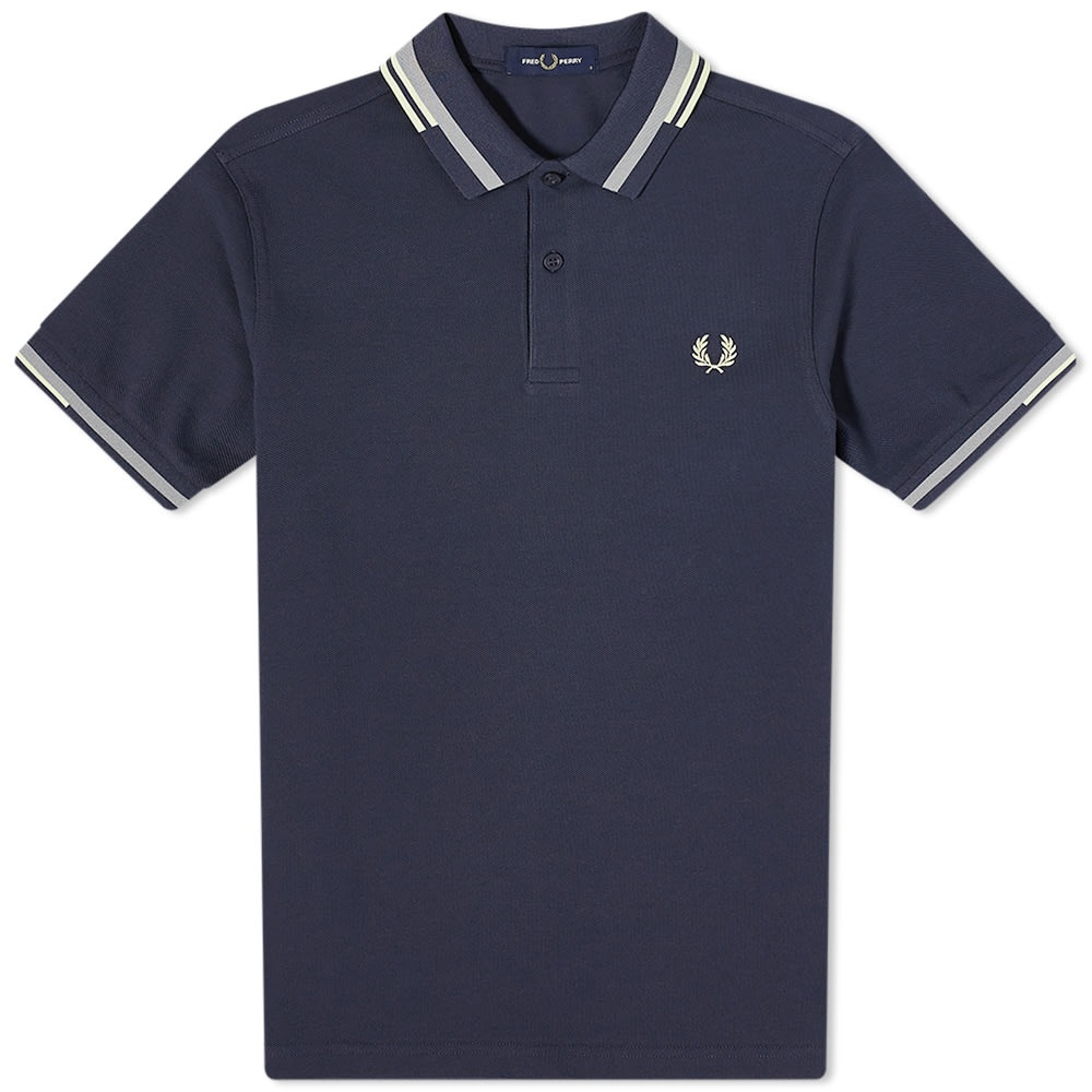 Fred Perry Abstract Tipped Polo - 1