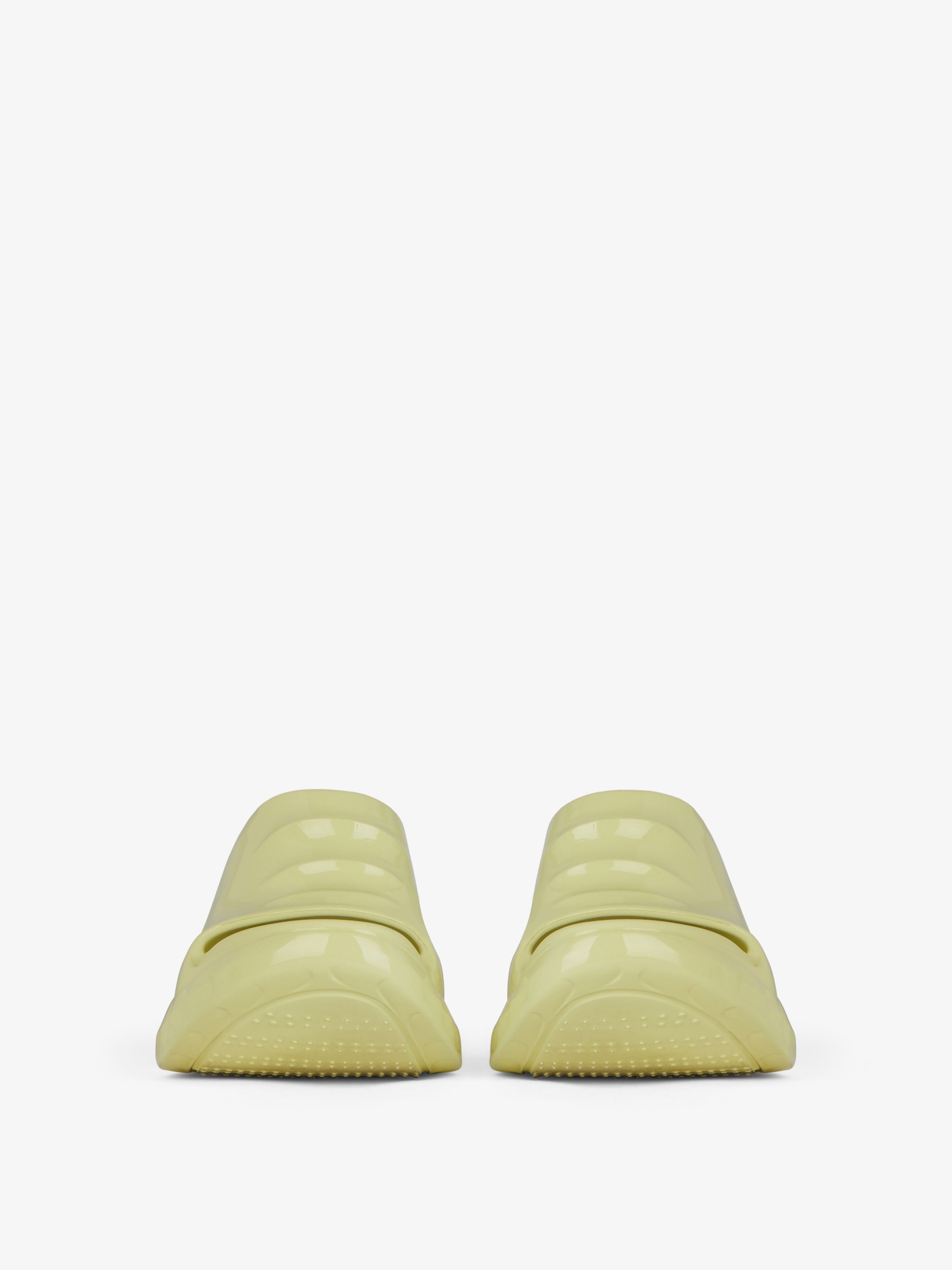 MARSHMALLOW WEDGE SANDALS IN RUBBER - 3