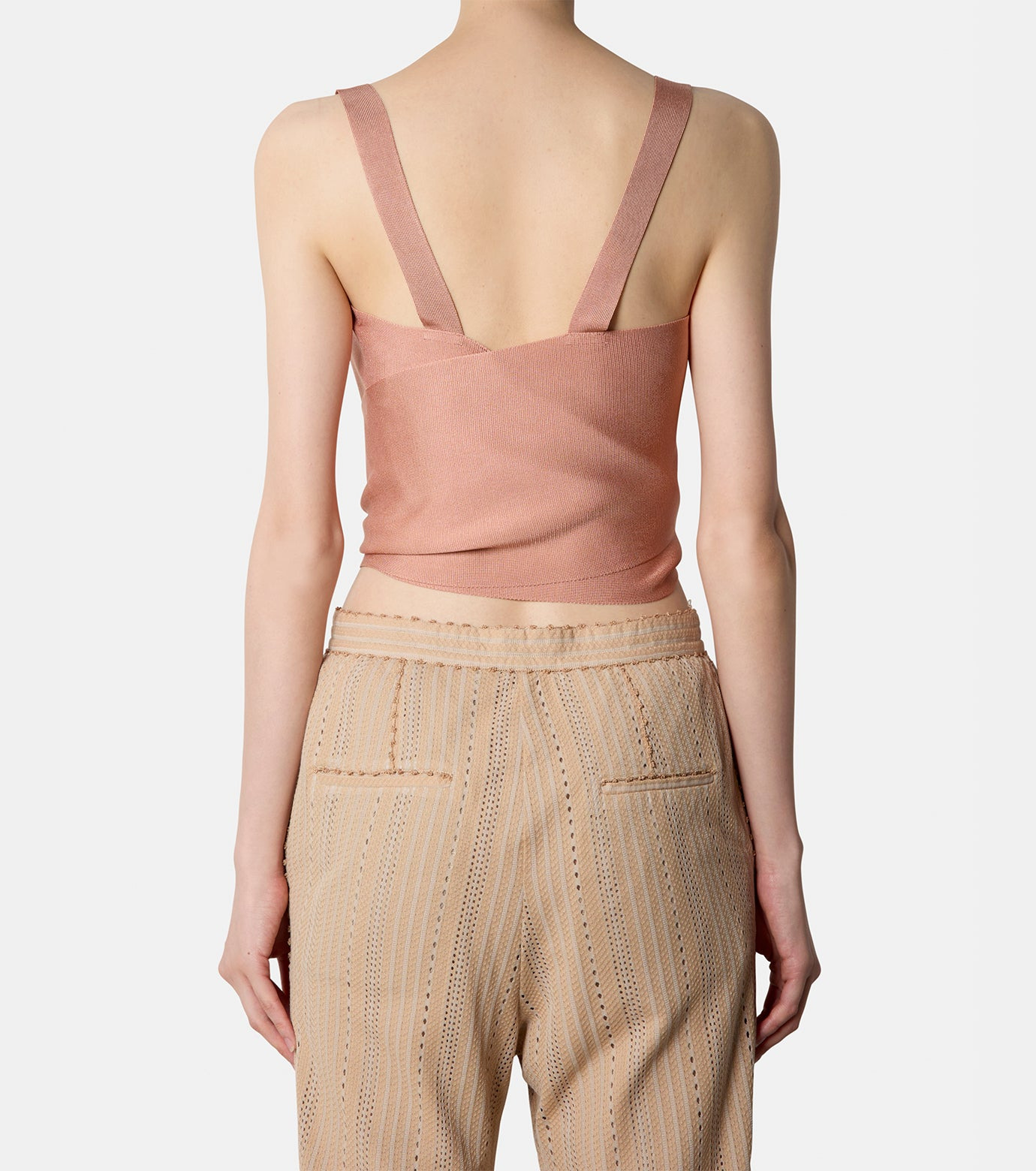 Viscose Knit Belted Top - 3