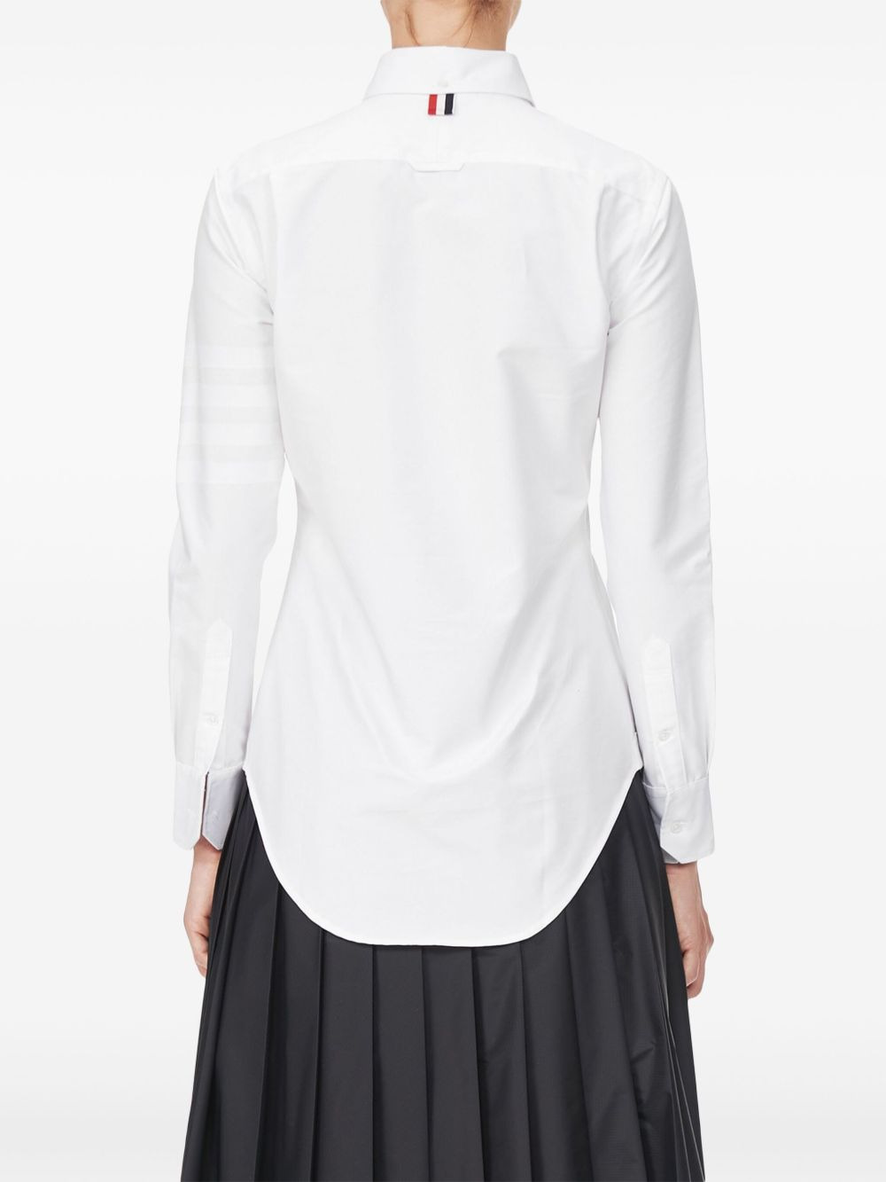 long-sleeve button-fastening shirt - 4