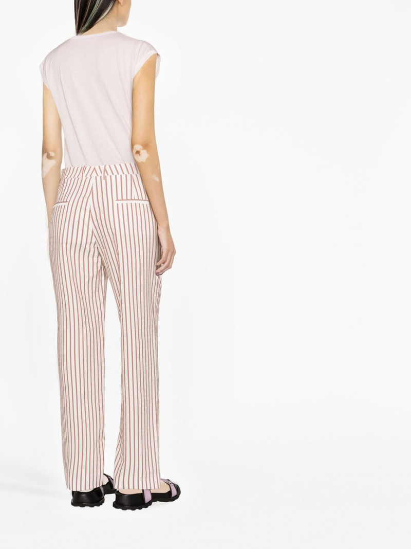 striped straight-leg trousers 4