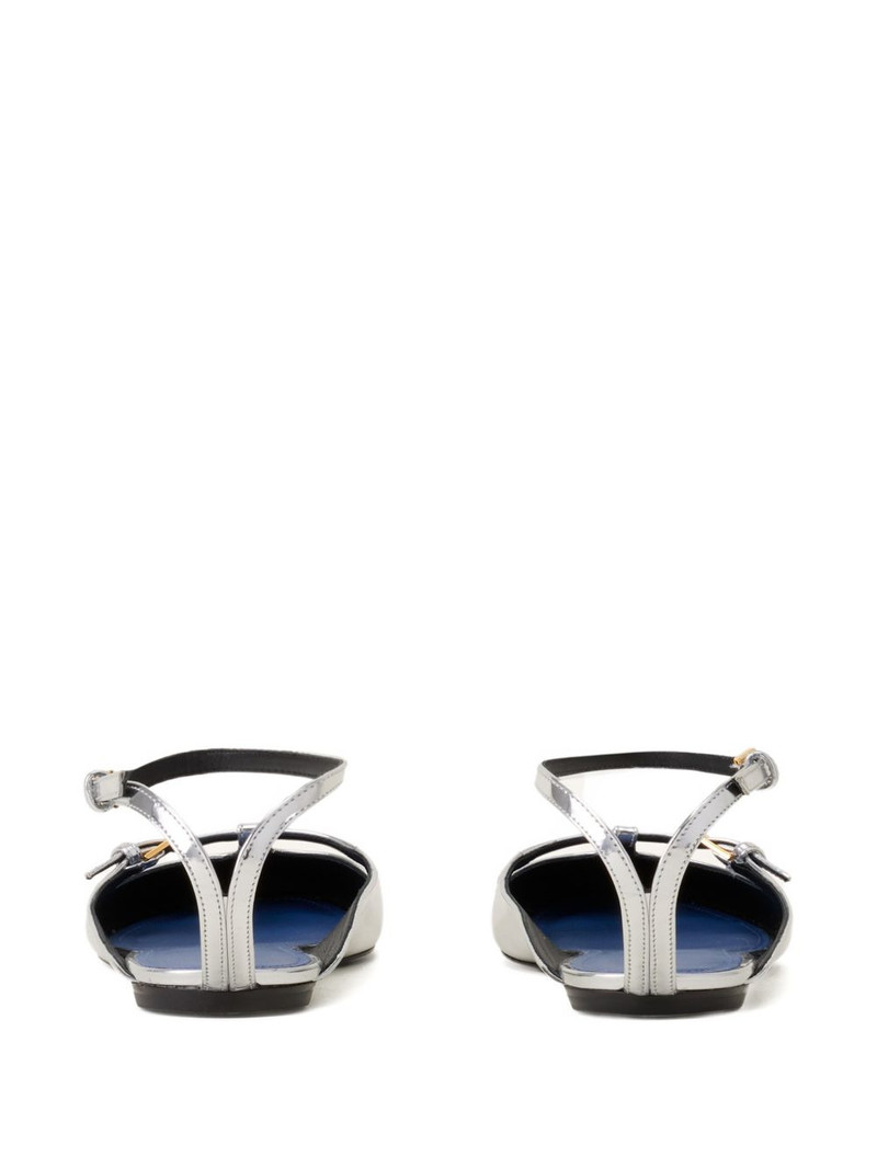buckle ankle-strap ballet flats 3