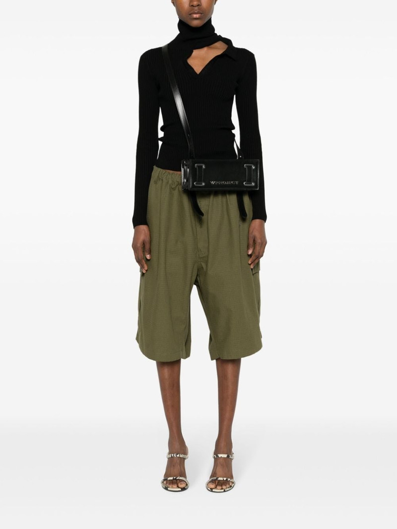 Y/Project logo-lettering cross body bag outlook