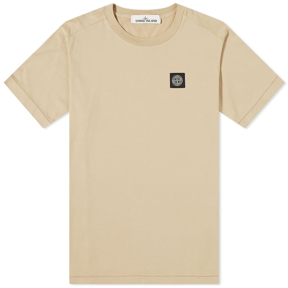 Stone Island Patch Logo Tee - 1