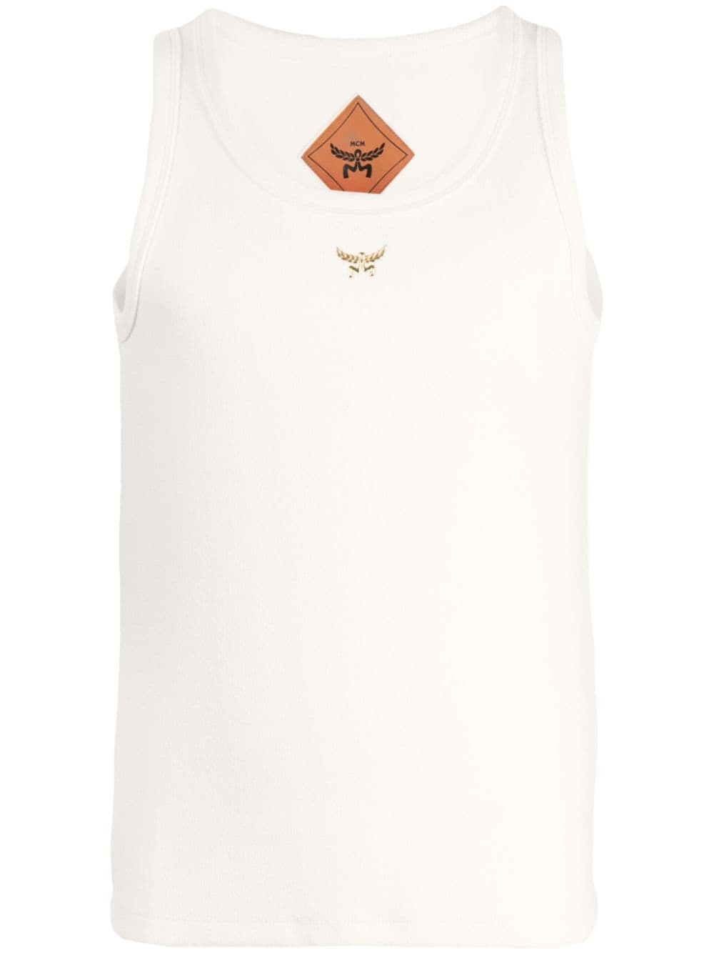 logo bouclÃ© tank top - 1