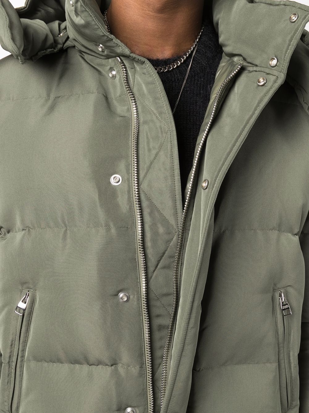 hooded padded jacket - 5