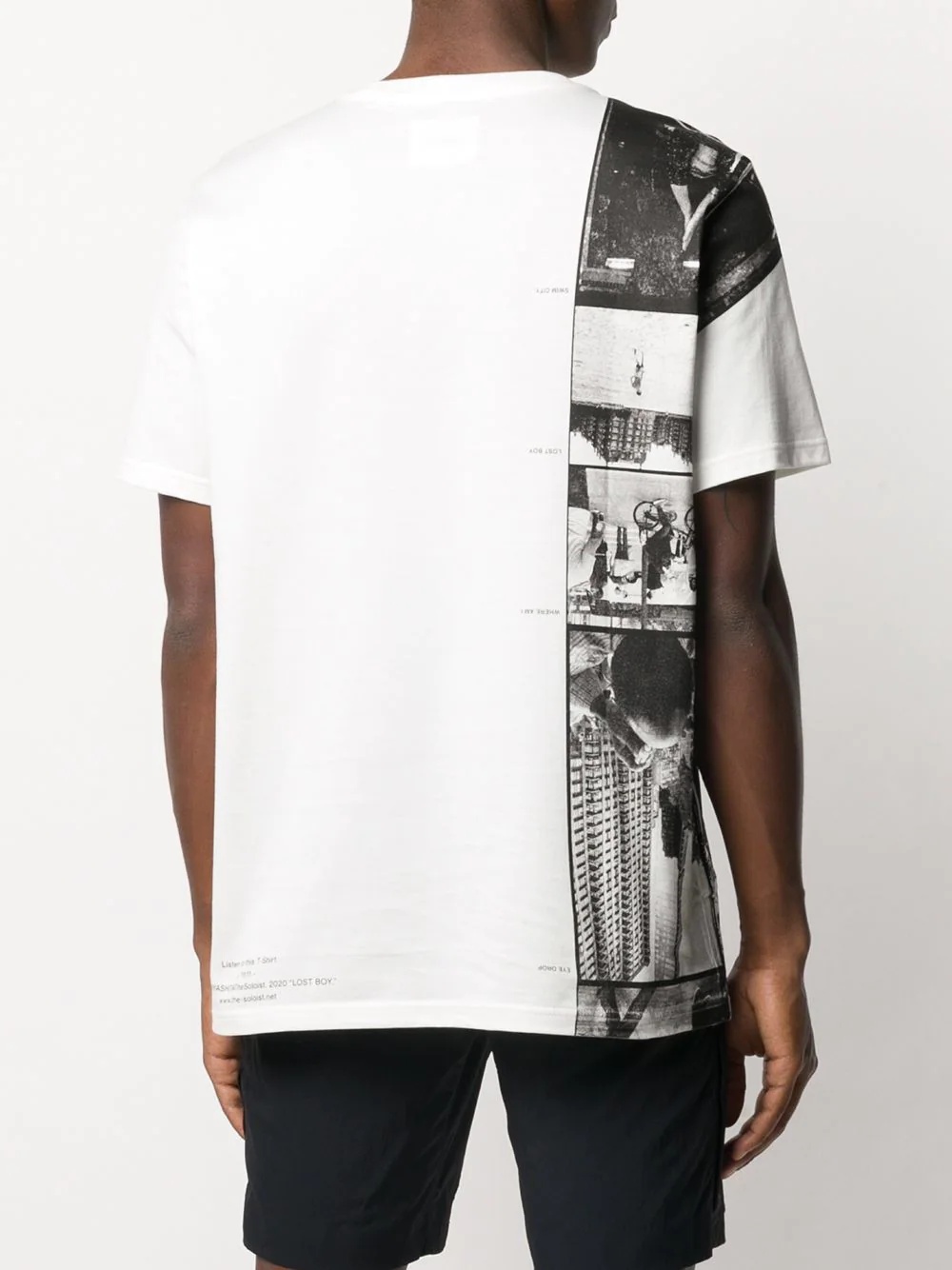 logo print t-shirt - 4
