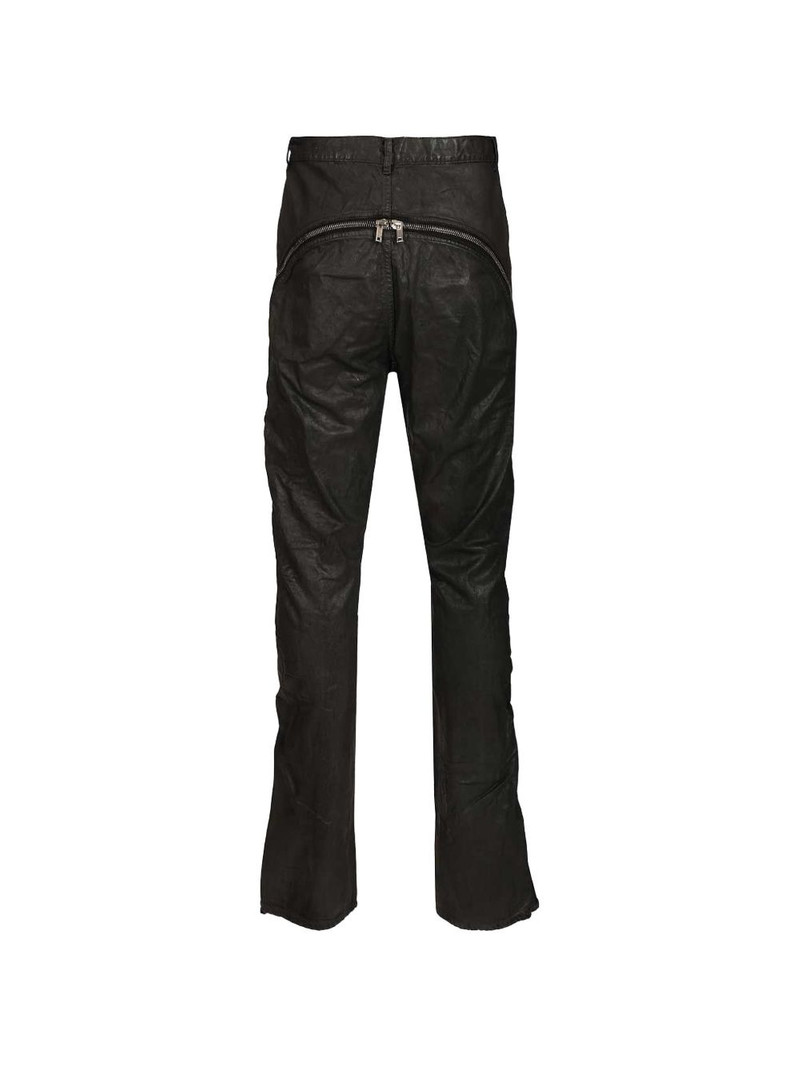 Rick Owens DRKSHDW zip low-rise jeans outlook