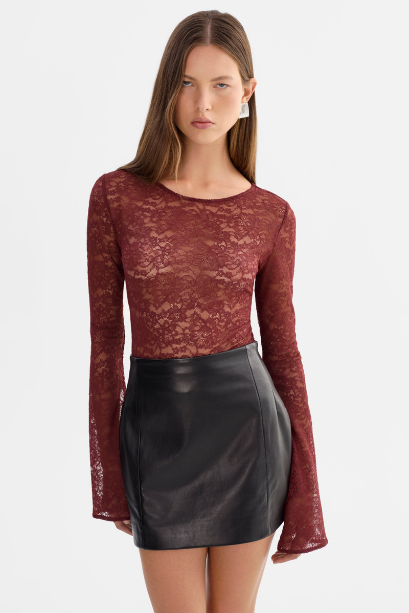 AMELIA | Lace Long Sleeve Top 1