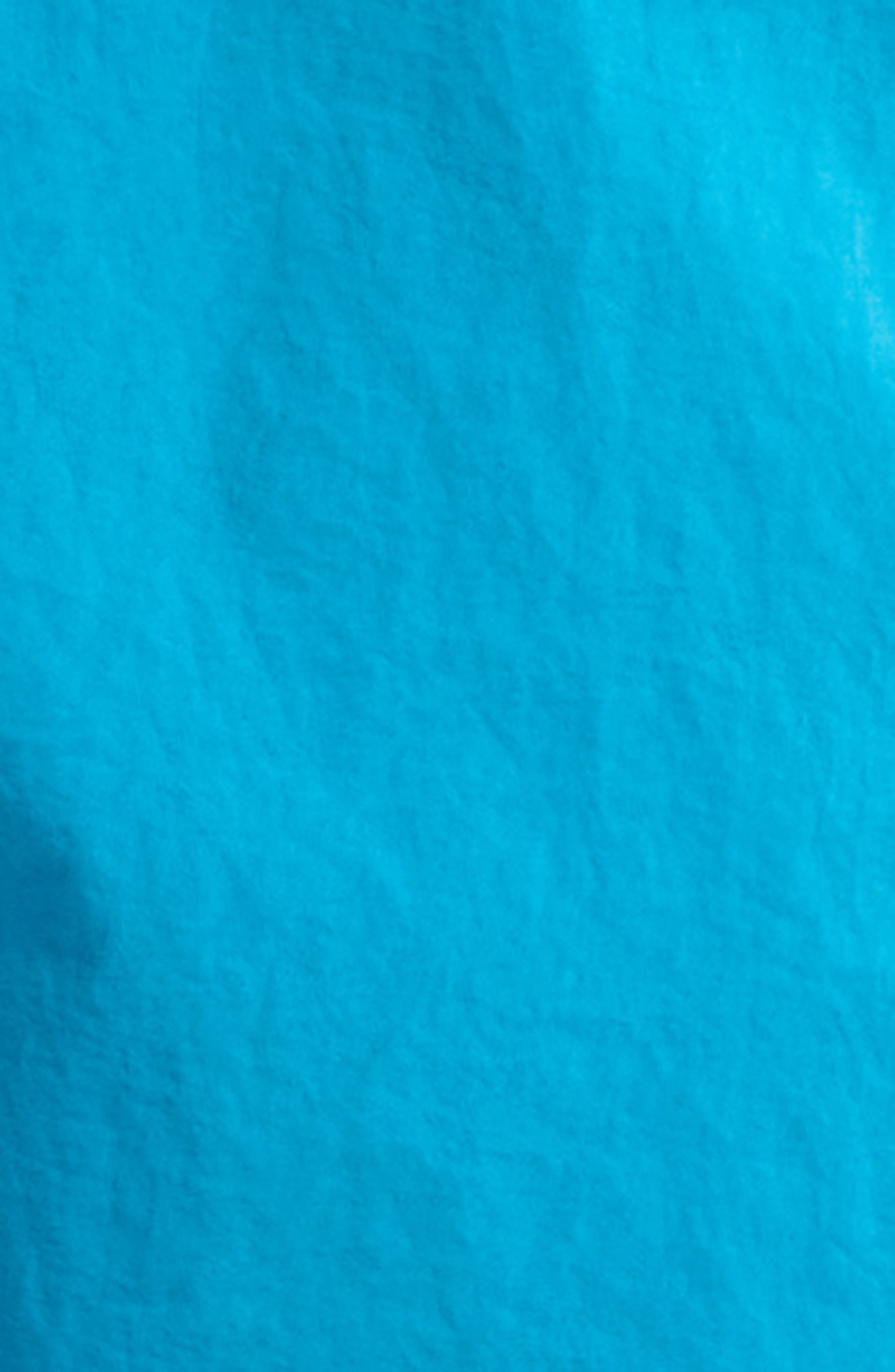 BOSS Octopus Swim Trunks in Turquoise Blue at Nordstrom - 5