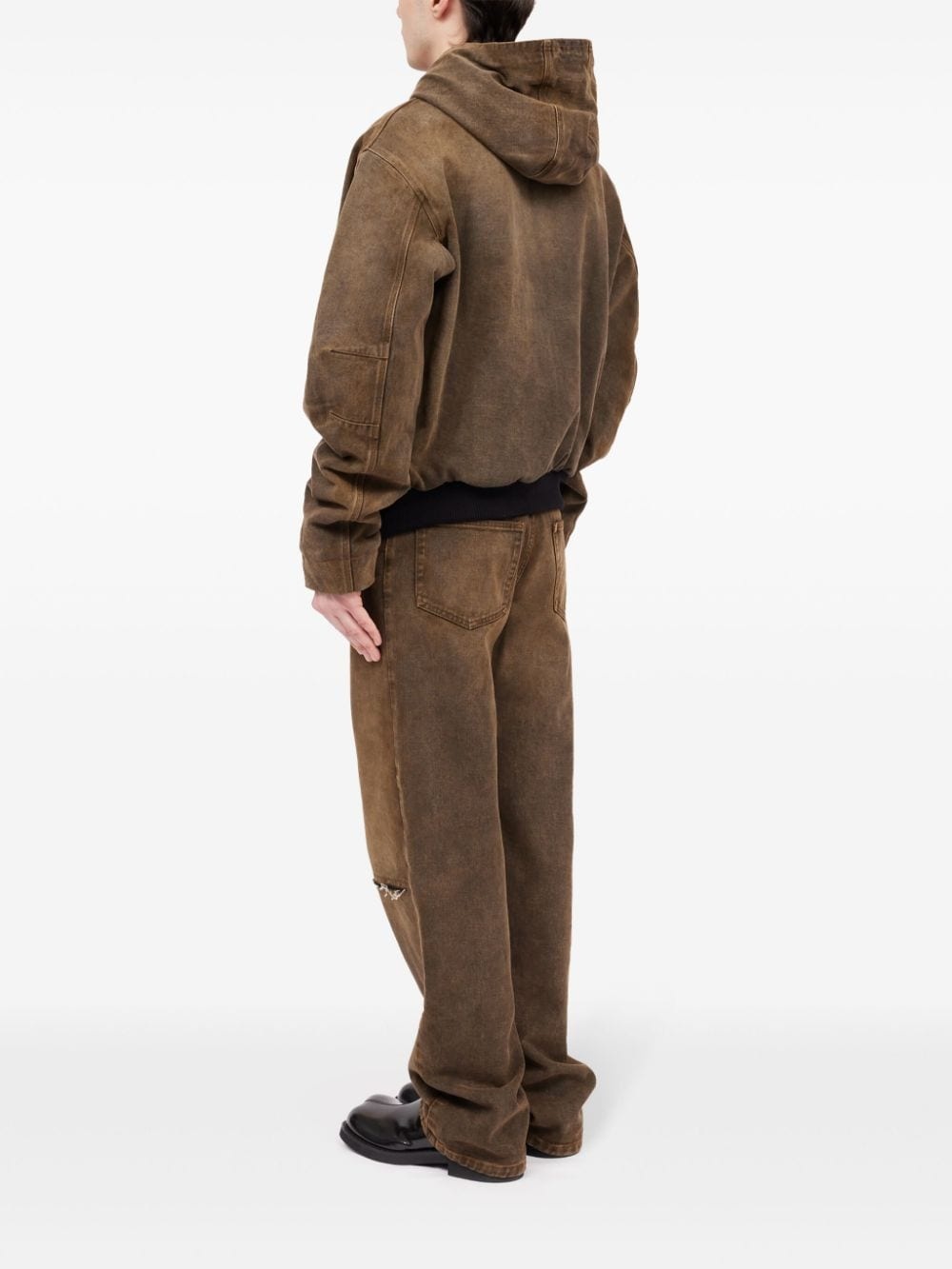 ribbed detail jacket - 5