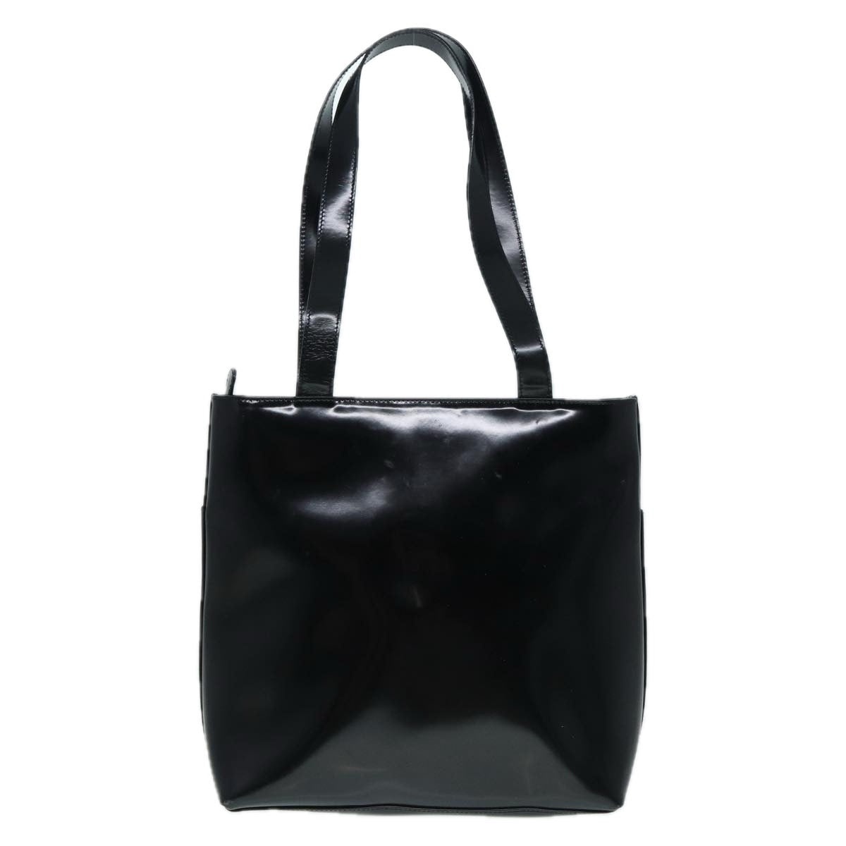 GUCCI Tote Bag Patent Leather Black Silver 002 8754 002 8754 - 3