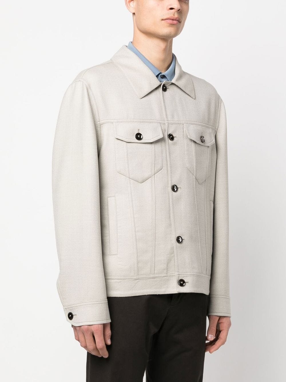 Trucker shirt jacket - 3